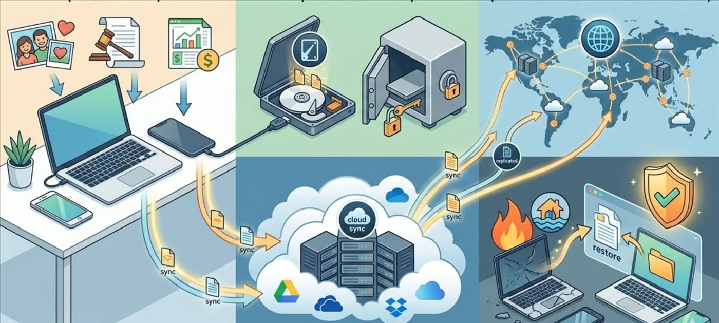 Cómo proteger tu vida digital: Guía completa para crear copias de seguridad infalibles