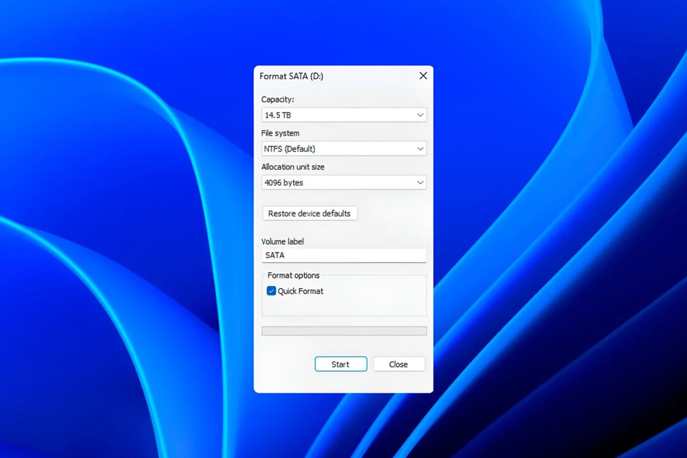 La interfaz temporal que se volvió eterna: la historia del cuadro de diálogo de formateo de Windows